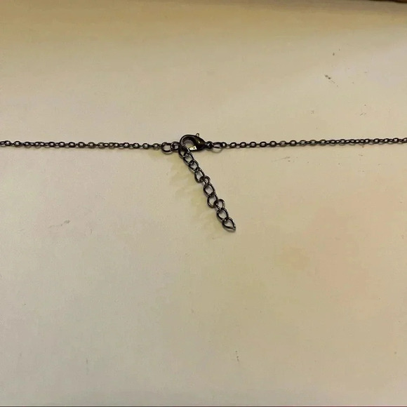 Statement Necklace Shapes Long Earth Tones - Picture 5 of 6